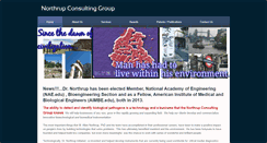 Desktop Screenshot of northrupconsultinggroup.com